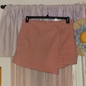 Vici dusty rose skort